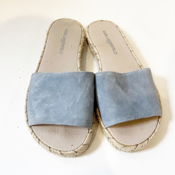 Karl Lagerfeld Paris Niya Espadrille Slide Sandals - Picture 3 of 8